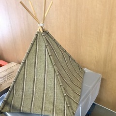 わんちゃんのテントの画像