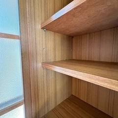 本棚　ブックシェルフ　88×29×180飾り戸棚インテリア収納家具の画像