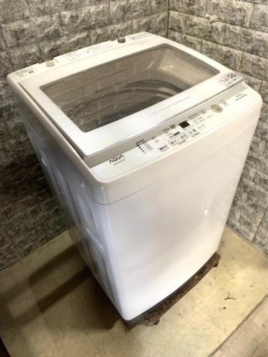 全国送料無料★3ヶ月保証付き★2020年★アクア★AQW-GV80J★8kg★S-334