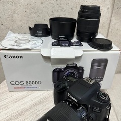 Canon EOS 8000D(W) Wズームキットの画像