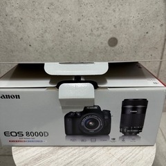 Canon EOS 8000D(W) Wズームキットの画像