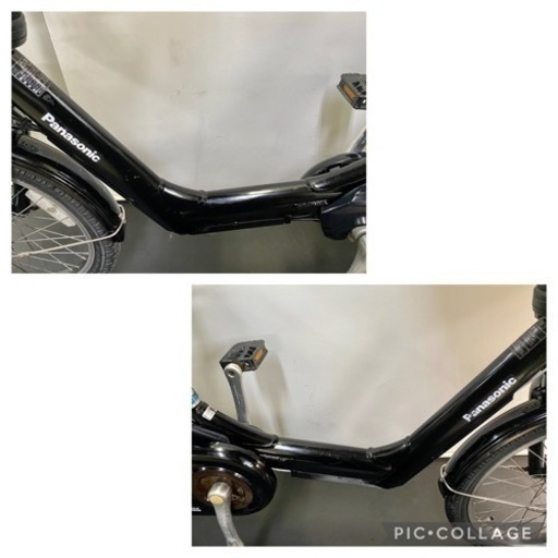 1都4県全域送料無料　業界最長12ヶ月保証　電動アシスト自転車　パナソニック　ギュットミニK　20インチ 子供乗せ　8.9ah 黒