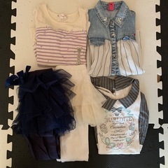 【無料】120  女の子　洋服まとめて