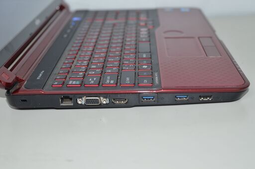 中古ノートパソコン 富士通 AH77/E Windows11+office 爆速SSD512GB 富士通 AH77/E core i7