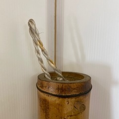 本格派 特大 全長150cm 竹製 自在鉤 じざいかぎ 囲炉裏 飾り 和風 インテリア レトロの画像