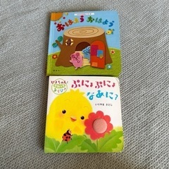 引き渡し予定　しかけ絵本2冊