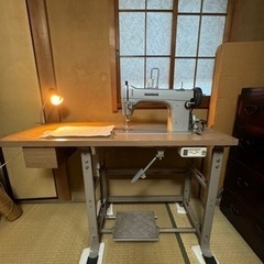 【終了】【取りに来られる方のみ】工業用ミシン　ジャノメ