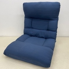 CAINZ カインズ 座椅子 ネイビー 58×72×68cm ゆ...