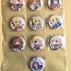 FGO 缶バッジ 各種300円
