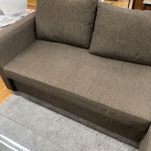 カウチソファ　収納付きソファベッド