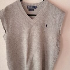ラルフローレン RALPH LAUREN コットンニットベスト ...