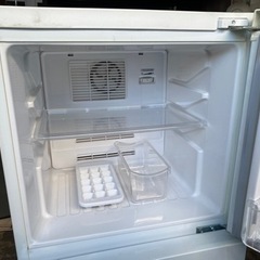 NUJI 無印良品 2ドア冷蔵庫 M-R14C 08年製/TOSHIBA 深澤直人 動作OKの画像