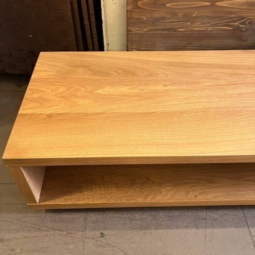 《売約済》【武蔵小山店】  無印　無印良品　MUJI オーク無垢材AVボード　幅150cm オーク材　テレビ台　ローボード　テレビボー