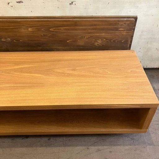 《売約済》【武蔵小山店】  無印　無印良品　MUJI オーク無垢材AVボード　幅150cm オーク材　テレビ台　ローボード　テレビボー