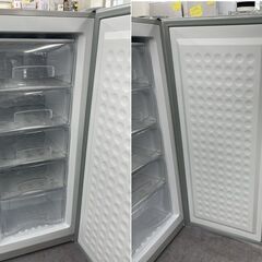 ヤマダセレクト 冷凍庫 138L 2020年製 YRT-C14H1 ノンフロン冷凍庫 右