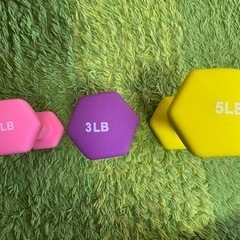 ダンベルセットの画像