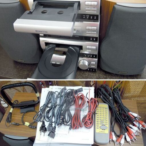 Victor CD MDコンポ カセット アンプ RX-EX50 XL-EX50 TD-EX50