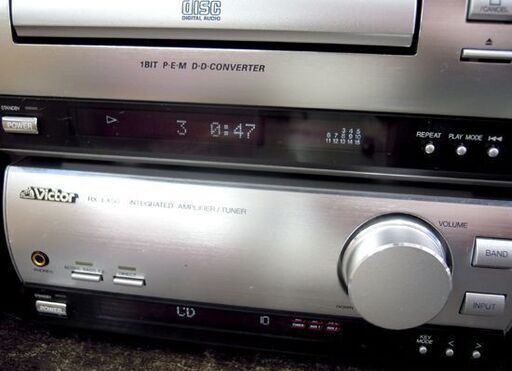 展示品 Victor アンプ,チューナーRX-EX50 CD XL-EX50 Amazon.co.jp: Victor ビクター JVC RX-EX50 レシーバー（FM/AM