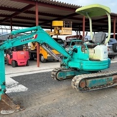 ヤンマー YANMAR 油圧ショベル VIO20。倍速、ゴムキャ...