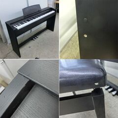 カシオ プリヴィア 電子ピアノ 2011年製 CASIO PX-735BK 88鍵盤 椅子付き 札幌市 西区 西野店