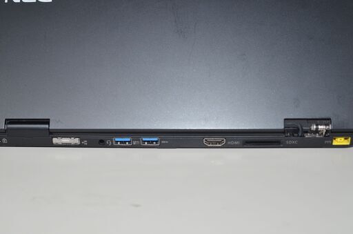 中古軽量ノートパソコン NEC PC-VKT12HZG3 Windows11+office 爆速SSD128GB 第七世代core i5 メモリ8GB 12.5インチ WEBカメラ 無線内蔵