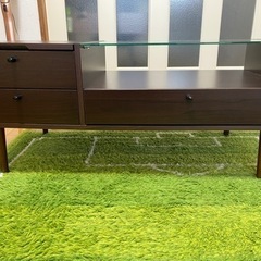 ガラステーブル、リビングテーブル、センターテーブル、鏡台