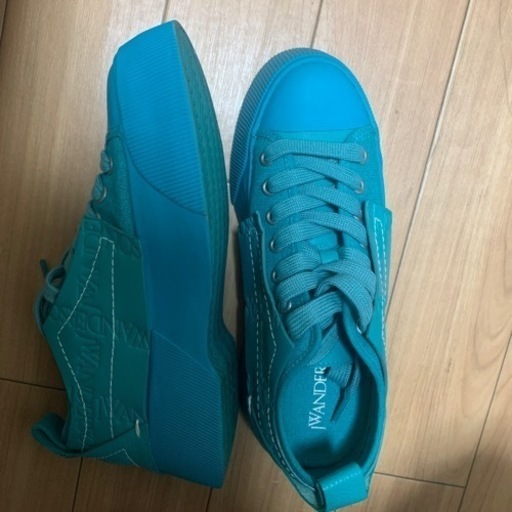 JW Anderson blueレザー キャンパス