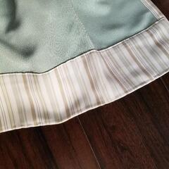 遮光カーテン(100×180cm)2枚の画像