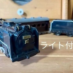 プラレール　ライト付き　D51  200号機蒸気機関車