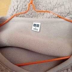 ●UNIQLO  ユニクロ　ボアフリースノーカラーコート●の画像