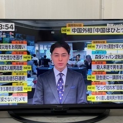 【訳あり】SHARP AQUOS 4K液晶  2019年製:サイズ40V の画像