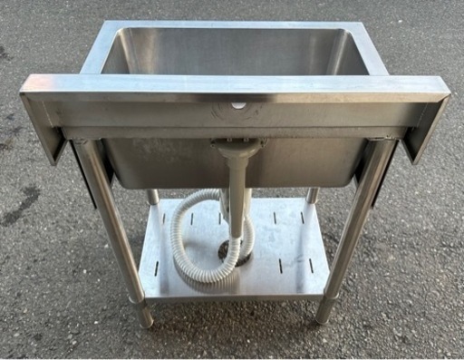 業務用 マルゼン 1槽シンク 幅600×奥450×高さ800+