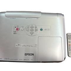 NO.1189 EPSON エプソン LCD PROJECTOR プロジェクター EMP-S4 リモコン付き 中古品 の画像
