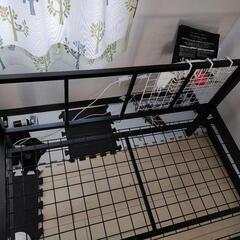 ニトリ　パイプベッドの画像