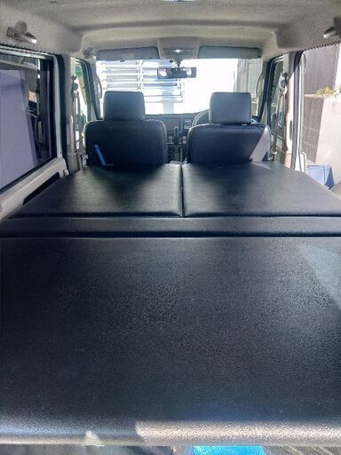 エブリィワゴン　車中泊ベット