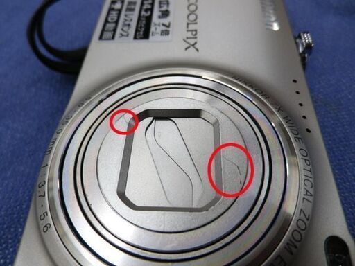 ニコン コンパクトデジタルカメラ COOLPIX S6000 シャンパンシルバー