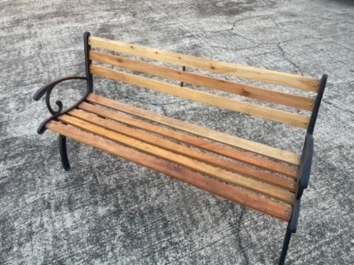 木製ベンチ　1260×440×660