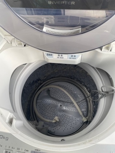 【‼️✨大容量高年式✨‼️】SHARP 洗濯機 8.0kg ES-GV8G 風乾燥 2020年製