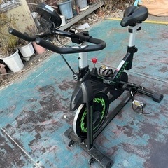 美品 高級 エアロバイク  静音 スピンバイク エアロ 自転車 ...