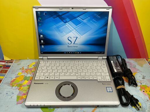 JC1067 極美品 パナソニック Let's Note CF-SZ6 OfficeノートPC Win11 軽量