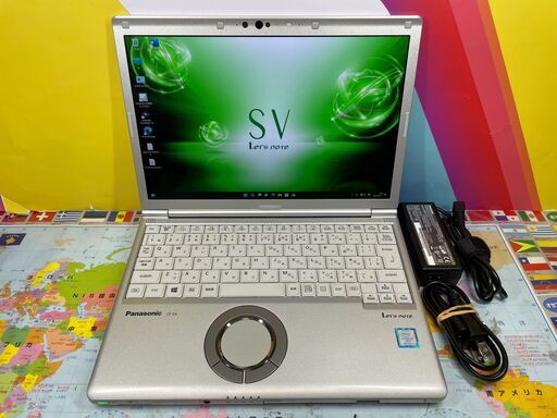 A01 DVDモデル パナソニック レッツノート CF-SV7 光学ドライブ Office2021  美品  Win11