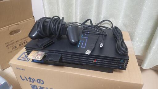 PS2本体とソフト