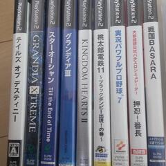 PS2本体とソフトの画像