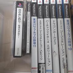 PS2本体とソフトの画像