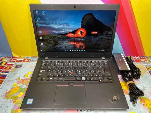 JC1238 レノボ ノートPC Thinkpad L490 FHD 第8.5世代 Win11 office2021
