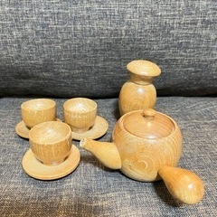 木製おままごと　お茶セットの画像