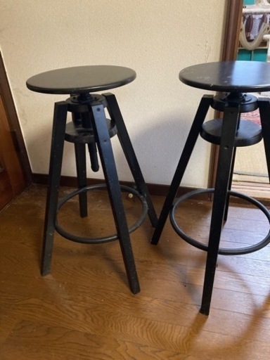 カウンターチェア2脚