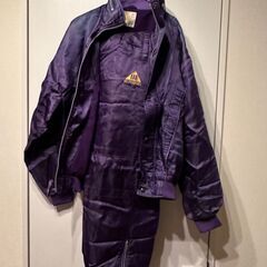 トレーナー　LL　紫色　上下セット