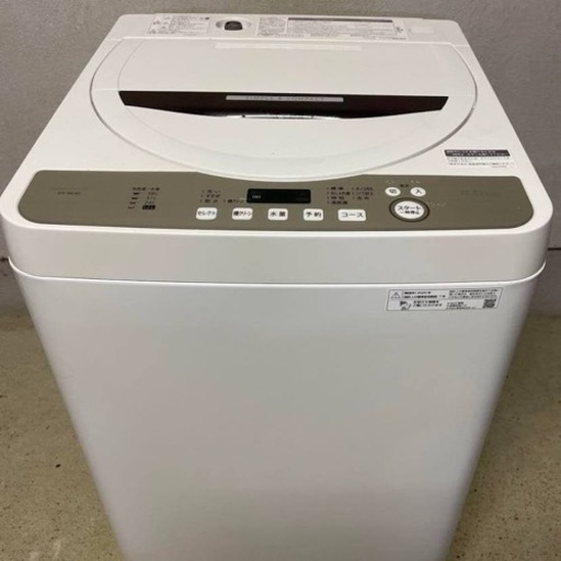 (受け渡し決定済み)SHARP 洗濯機6.0kg 2月中お渡し