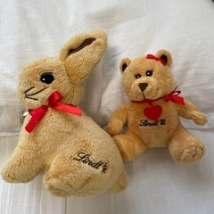 Lindt ノベルティ ゴールドバニー うさぎ テディ くま ぬ...